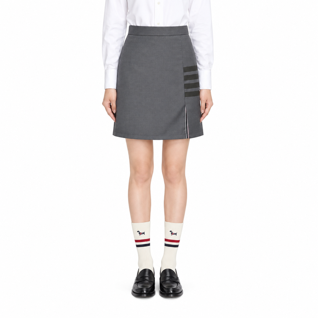 Women's 4-Bar Tailored Mini Skirt | Thom Browne
