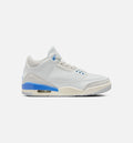 Air Jordan 3 Retro Lucky Shorts Men's Shoes - Summit White Hydrogen Blue Legend Blue