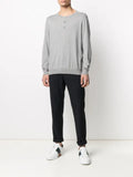N.Peal crew neck henley sweater