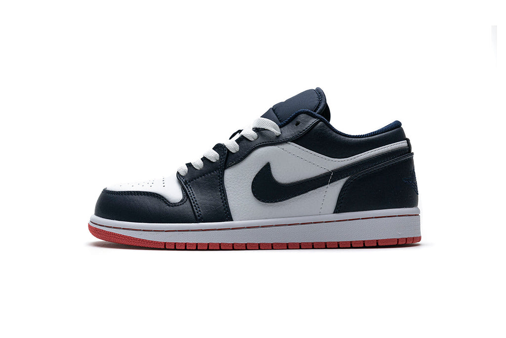 Air Jordan 1 Low Obsidian Ember Glow Reps Sneaker 553558-481