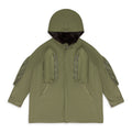 Green Window Pocket Parka