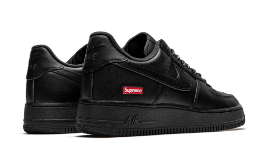 Nike Air Force 1 Low Supreme 'Mini Box Logo' – Black CU9225-001