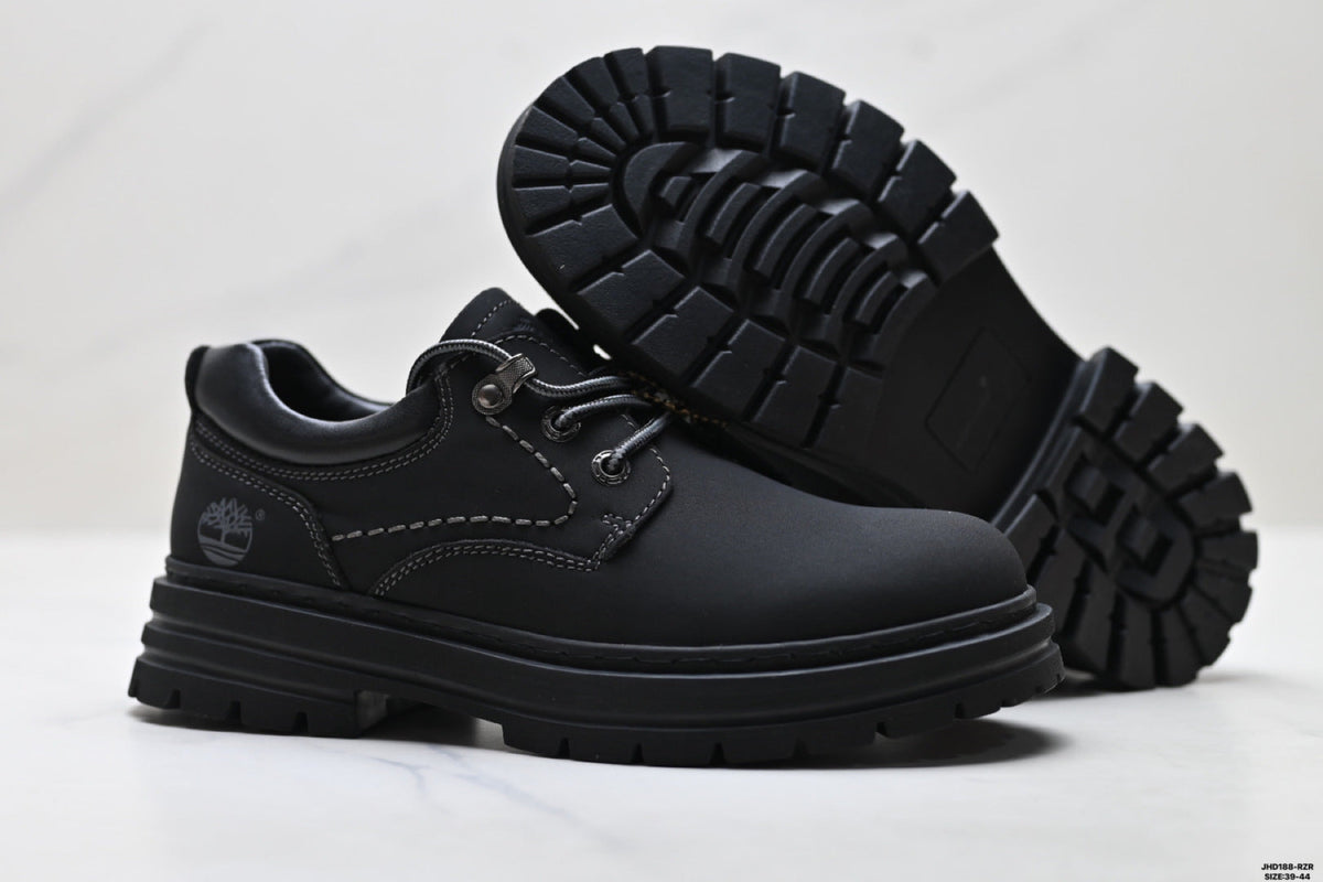 Timberland Black Premium Leather Oxford