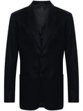 Giorgio Armani unlined single-breasted stretch cashmere jacket with two buttons
