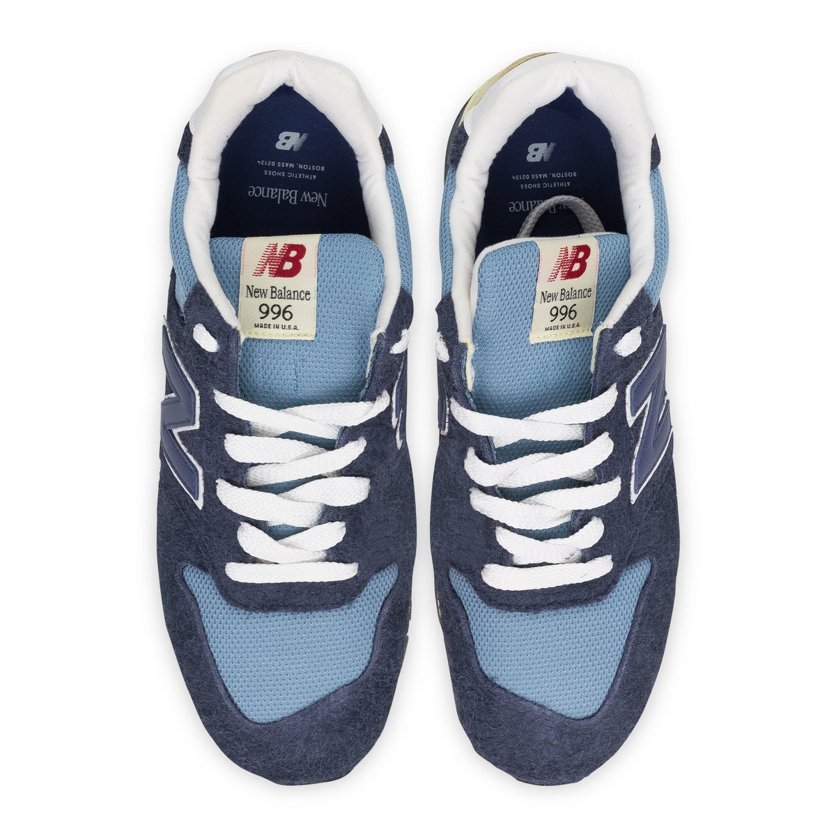 NAVY NEW BALANCE MADE IN USA 996 SNEAKERS