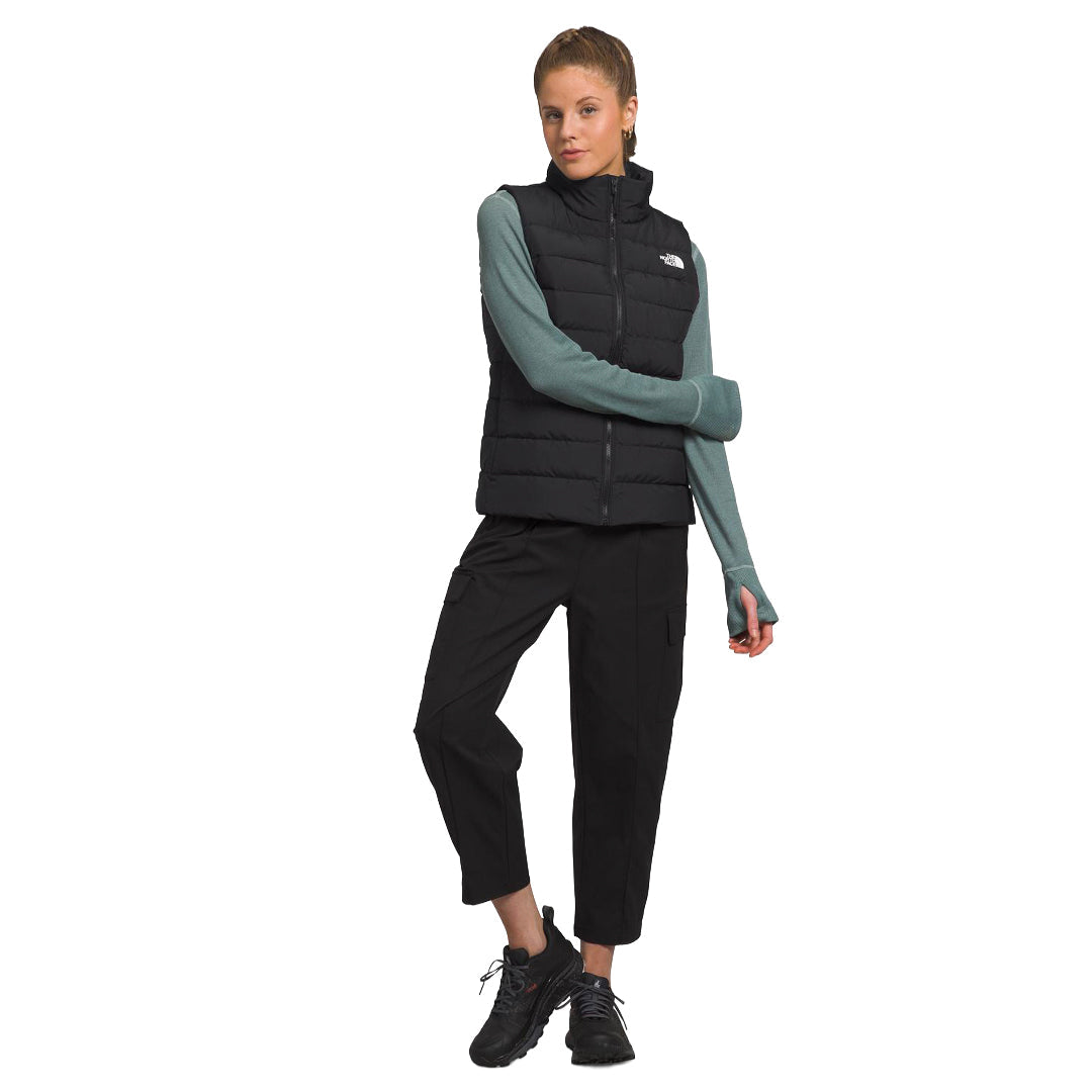 Chaleco Aconcagua 3 para mujer color negro