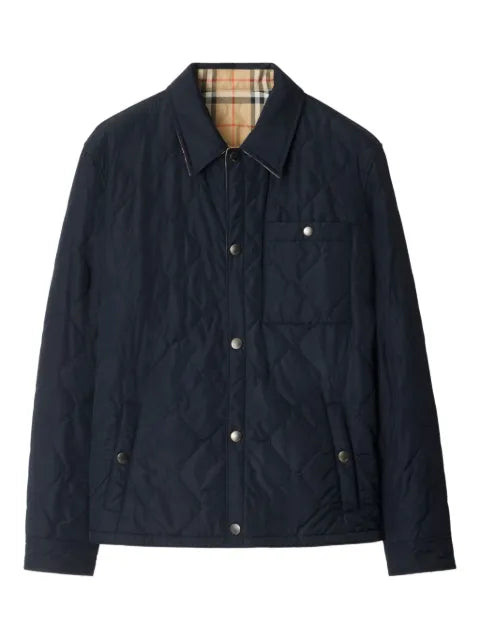 Burberry reversible quilted nylon overshirt