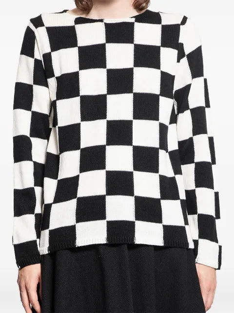 Comme Des Garçons Comme Des Garçons Damier sweatshirt