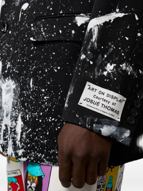 GALLERY DEPT. splatter-print blazer
