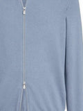 Brunello Cucinelli cashmere turtleneck cardigan with zipper