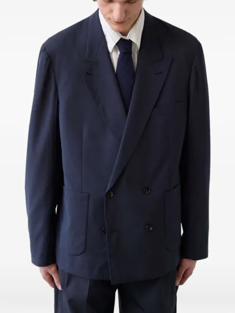 Carter Young double-breasted Kirk blazer