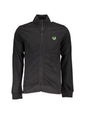 Gian Marco Venturi Vintage logo-patch zip-up sweater