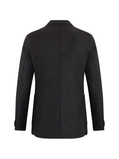 BOSS double-breasted textured blazer