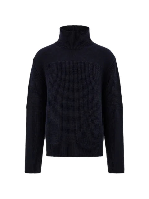 Ferragamo high neck knitted sweater