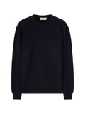 RETORI interlock-knit crew-neck sweater