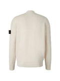 Stone Island logo-patch button-up cardigan