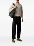 Hackett London logo-embroidered sweater
