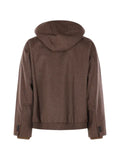 sacai hooded zip-up jacket