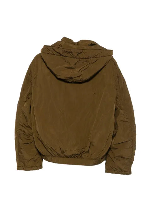 RANRA hooded zip-up jacket