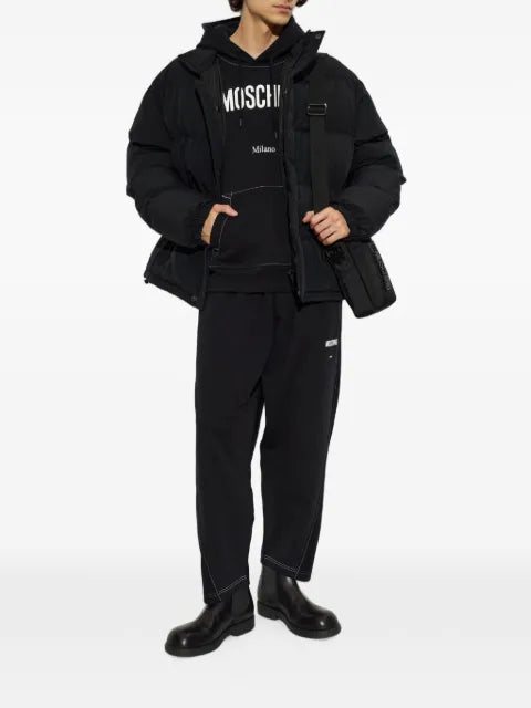 Moschino x Smiley quilted puffer jacket