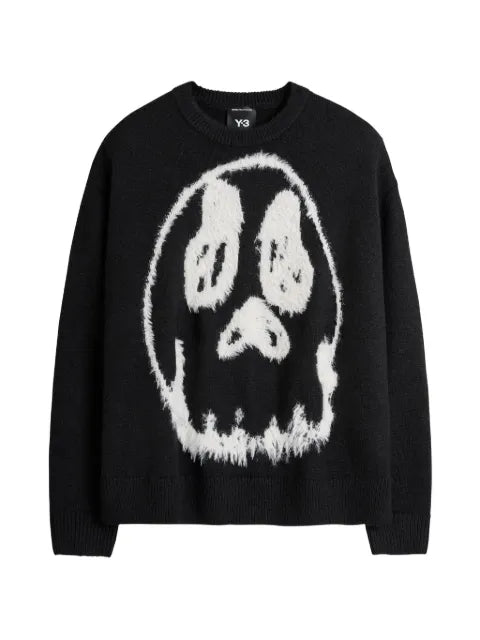 Y-3 Chito graphic knitted sweater