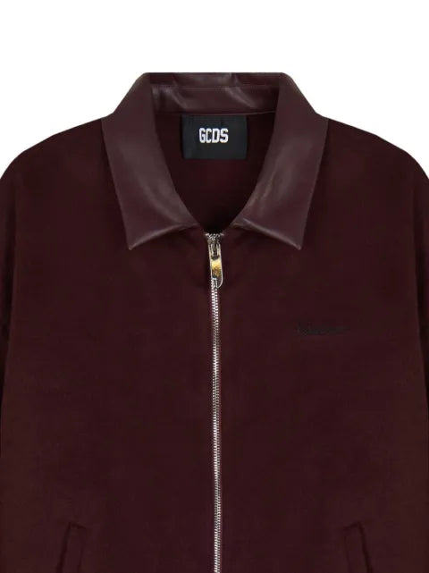 GCDS zip-up blouson jacket
