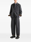 Givenchy overshirt in wool with checked reverse