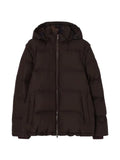 Burberry detachable-sleeve puffer jacket