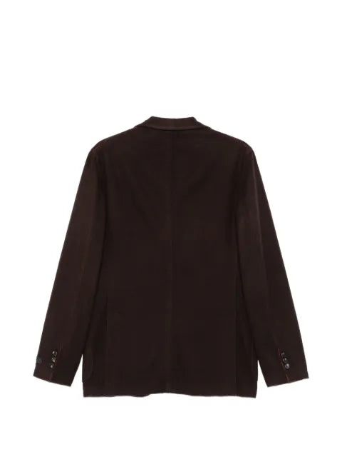 The Gigi single-breasted patch-pocket jacket