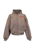 Willy Chavarria Juggernaut logo-embroidered jacket