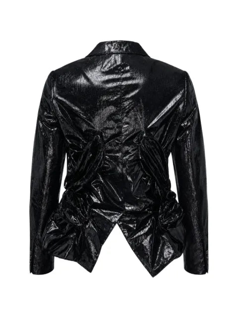Comme des Garçons Homme Plus ruched-detail blazer