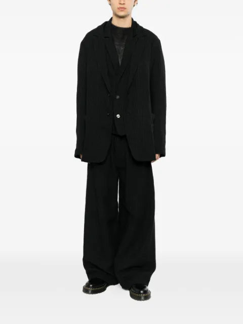 Nude:Masahiko Maruyama houndstooth-pattern layered blazer