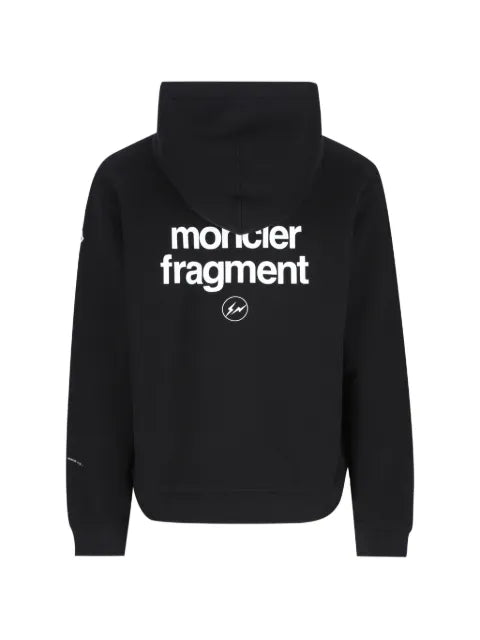 Moncler x Fragment logo-print hoodie