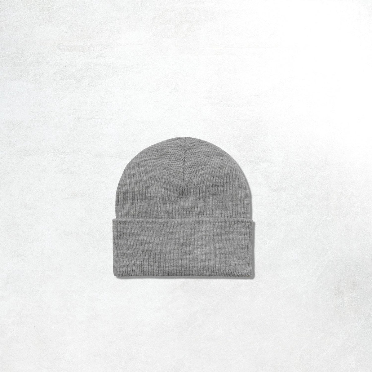Carhartt WIP Chase Beanie: Grey Heather / Gold