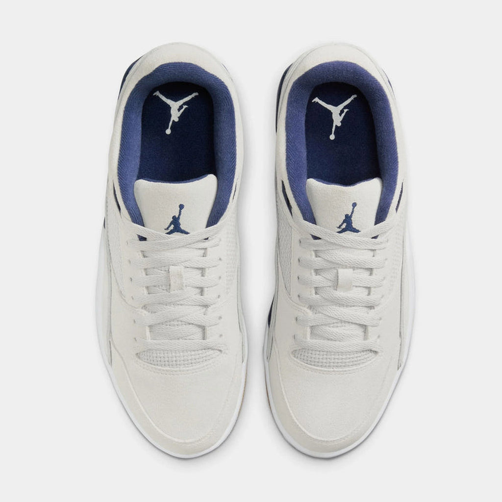 Flight Court Mens Basketball Shoes (Neutral GreyMidnight NavyWhite)