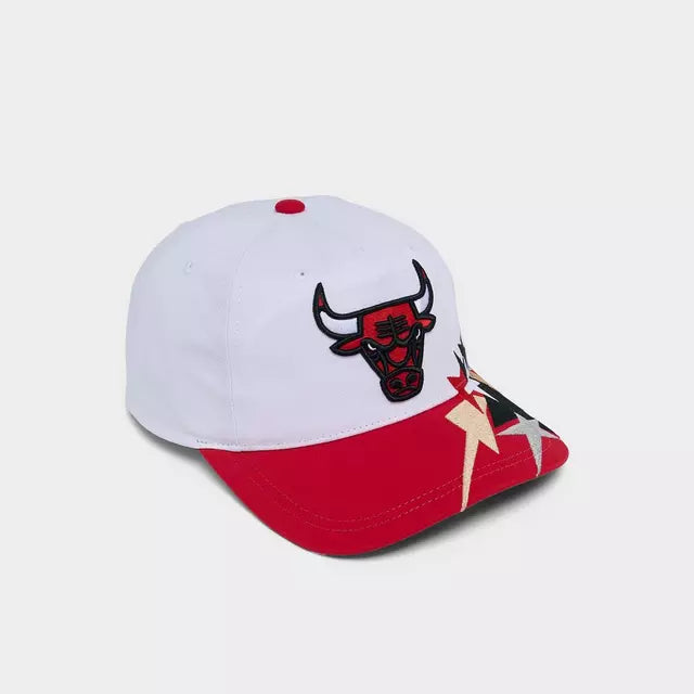 M&N NBA Chicago Bulls Shooting Stars Deadstock Snapback Hat