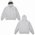 Supreme “I Don’t Give A F**k” Zip-Up Hoodie – Grey