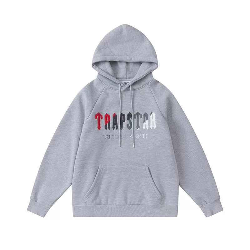 Trapstar It's A Secret Red Grey Tracksuit