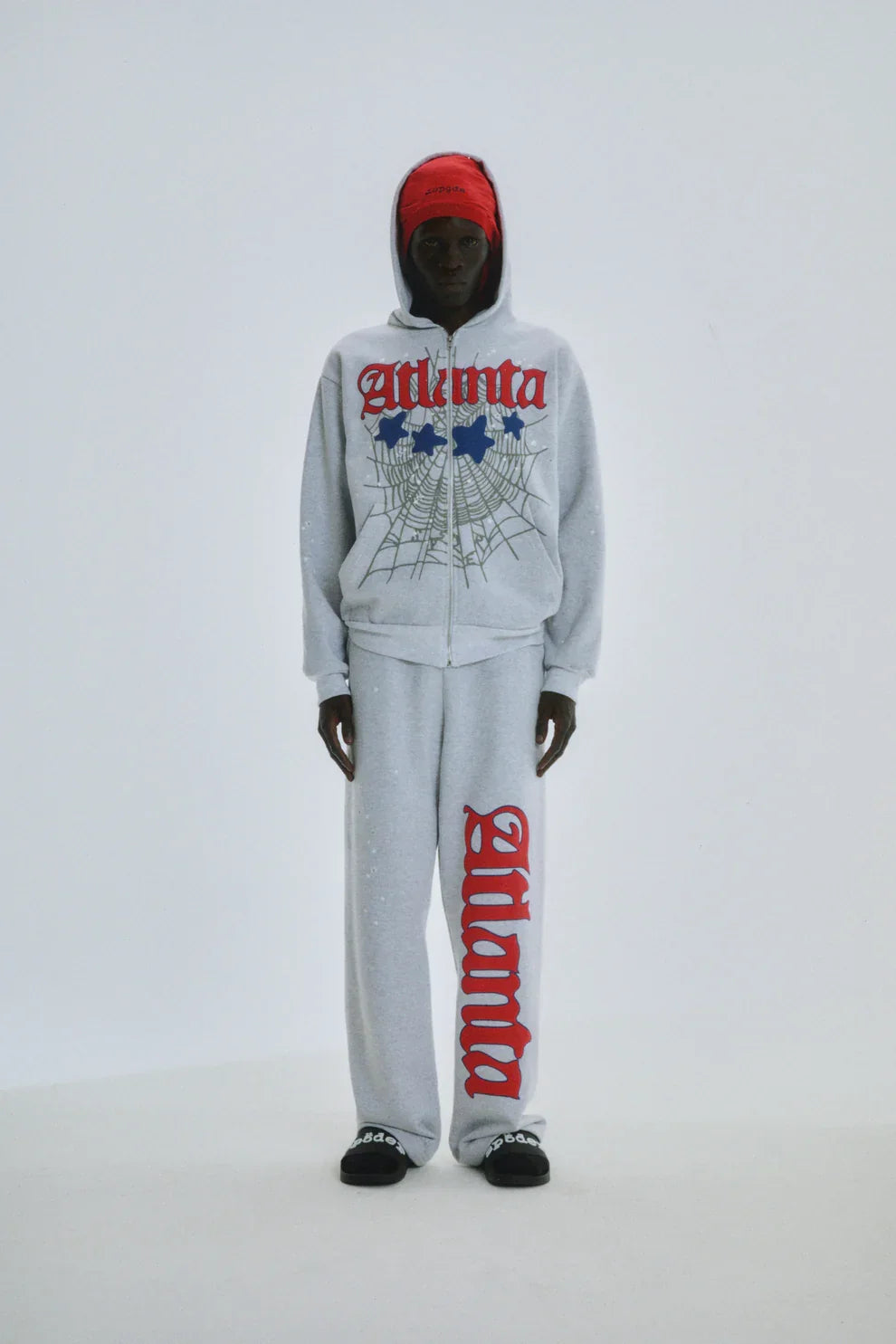 Sp5der Atlanta Zip Up Grey
