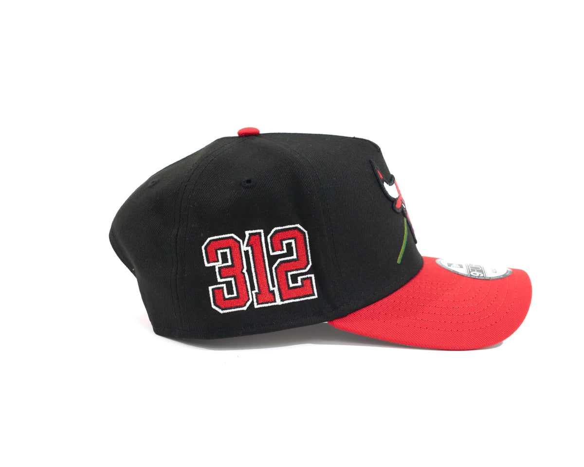 New Era 940 A Frame Chicago Bulls Rose Snapback Hat