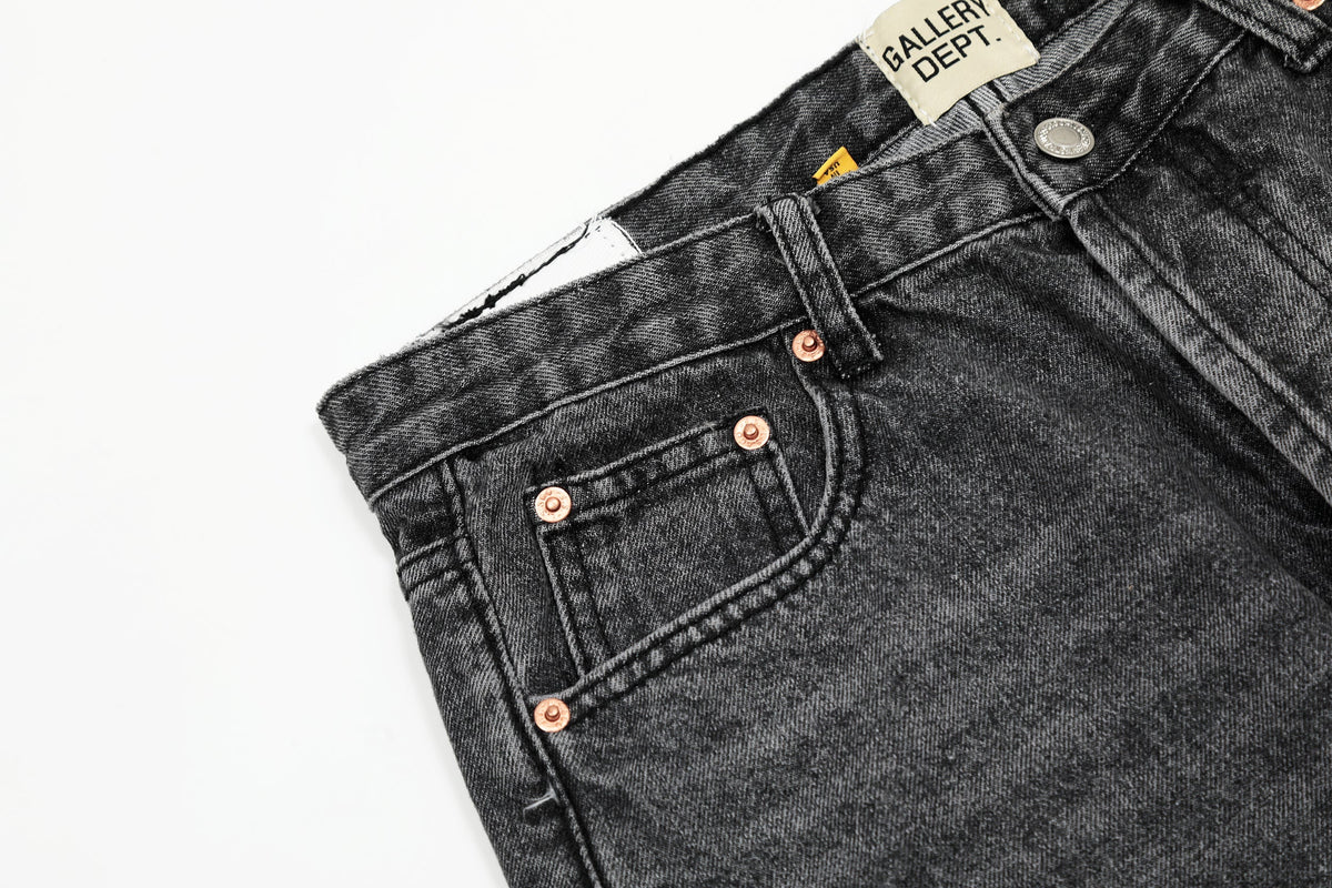 Chrome Hearts Gallery Dept Cross Patch Flare Denim Jeans