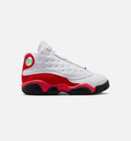 Air Jordan 13 Retro White and University Red Preschool Lifestyle Shoe