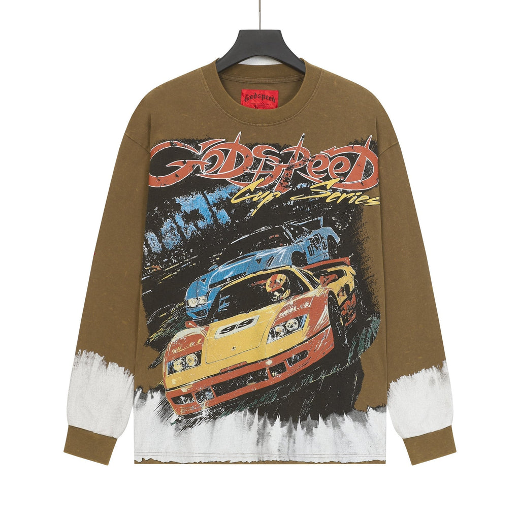 Godspeed Kleep Valley Racing Graphic Long-Sleeve T-Shirt