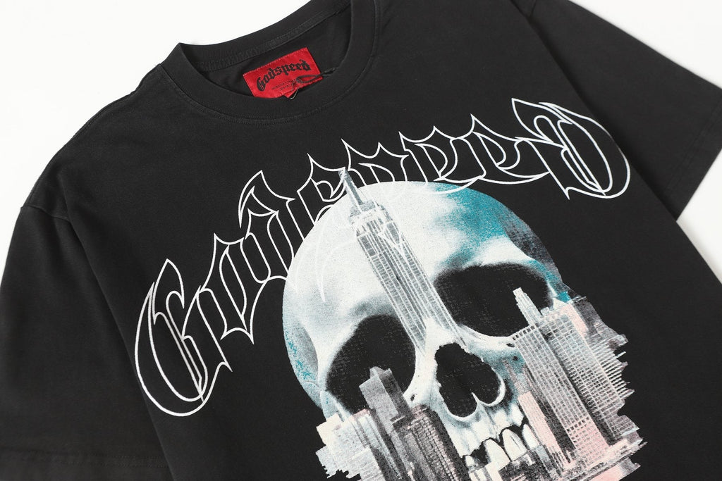Godspeed Skull City Graphic T-Shirt