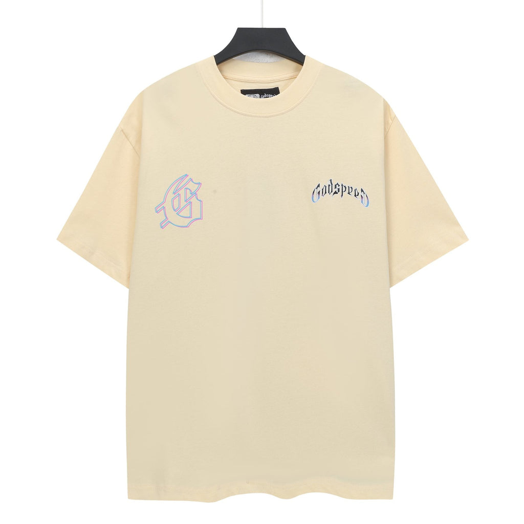 Godspeed Skull Volcano Graphic T-Shirt