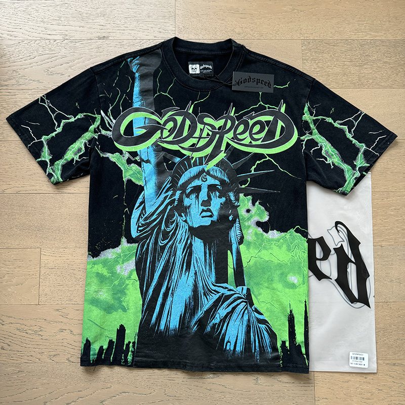 Godspeed Out of Many One Graphic T-Shirt