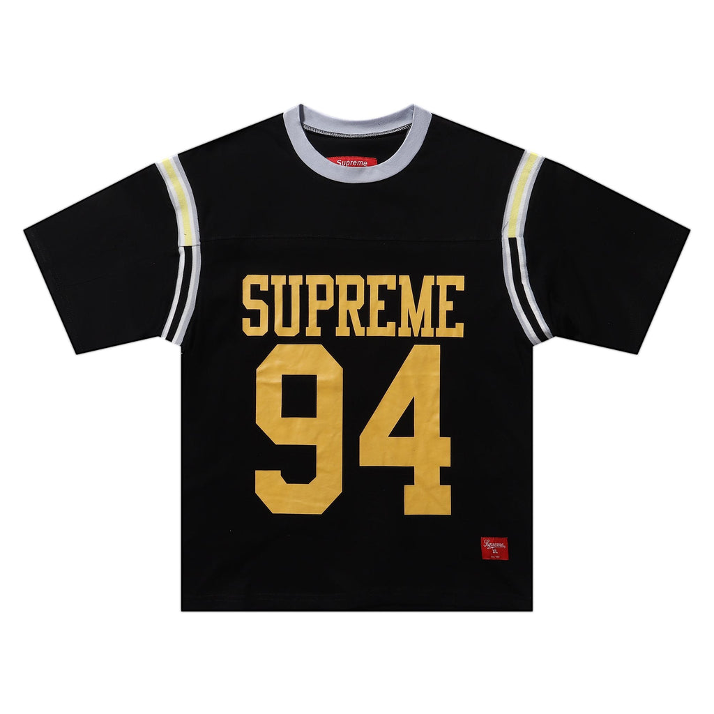 Supreme Split Football Graphic Short-Sleeve T-Shirt