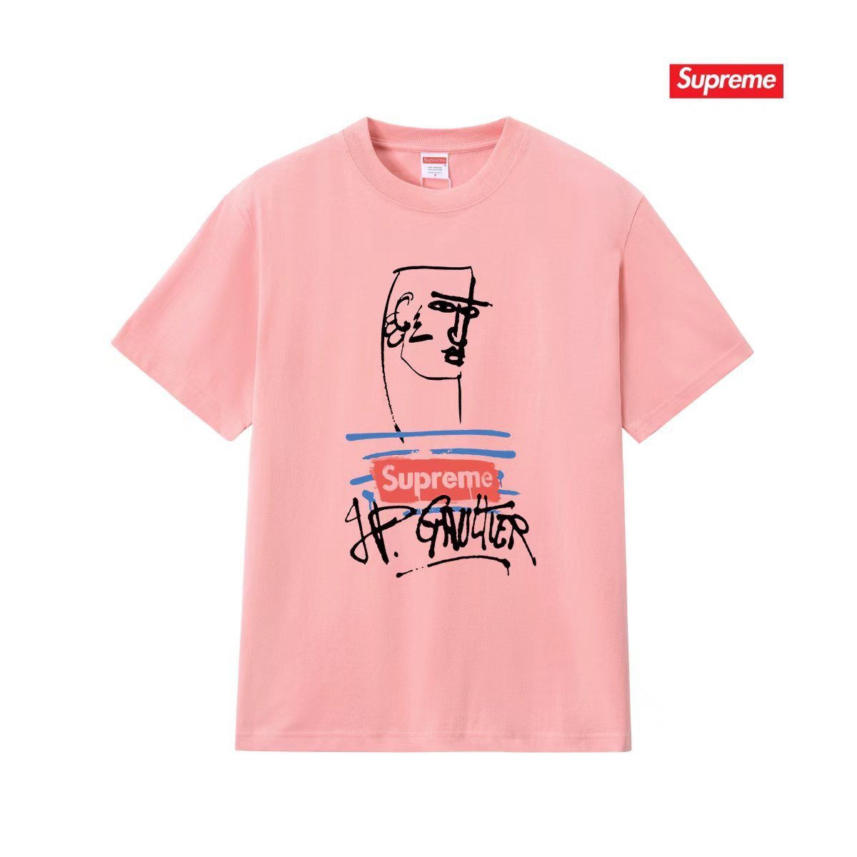 Supreme Front Graphic Short-Sleeve T-Shirt