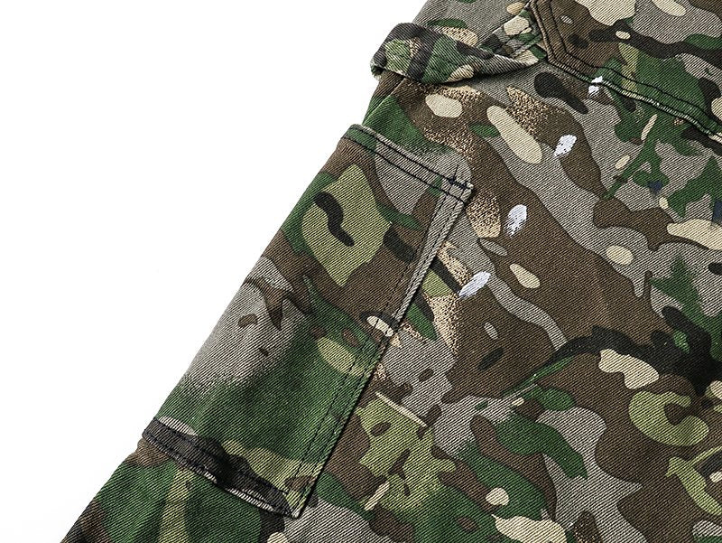 Purple Brand Green Camouflage Utility Pants