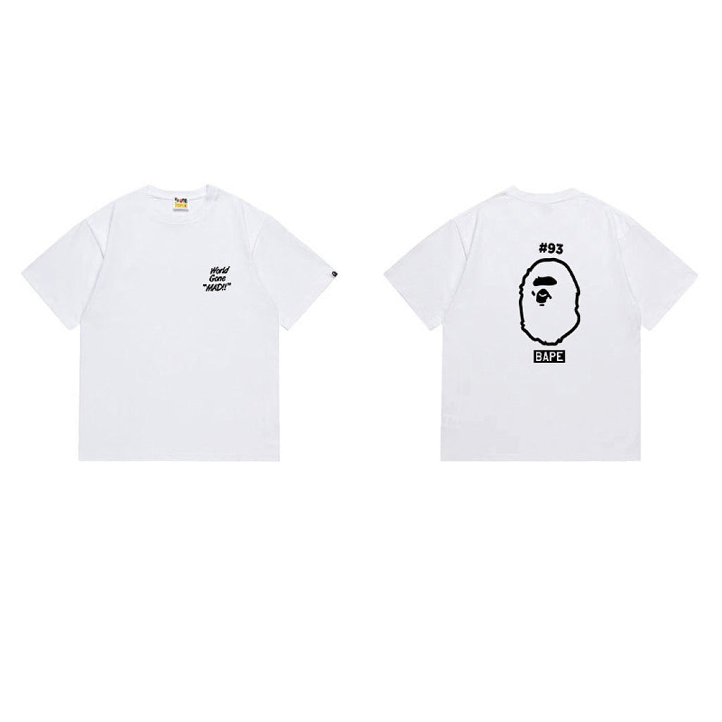 BAPE Ape Head Graphic Streetwear T-Shirt